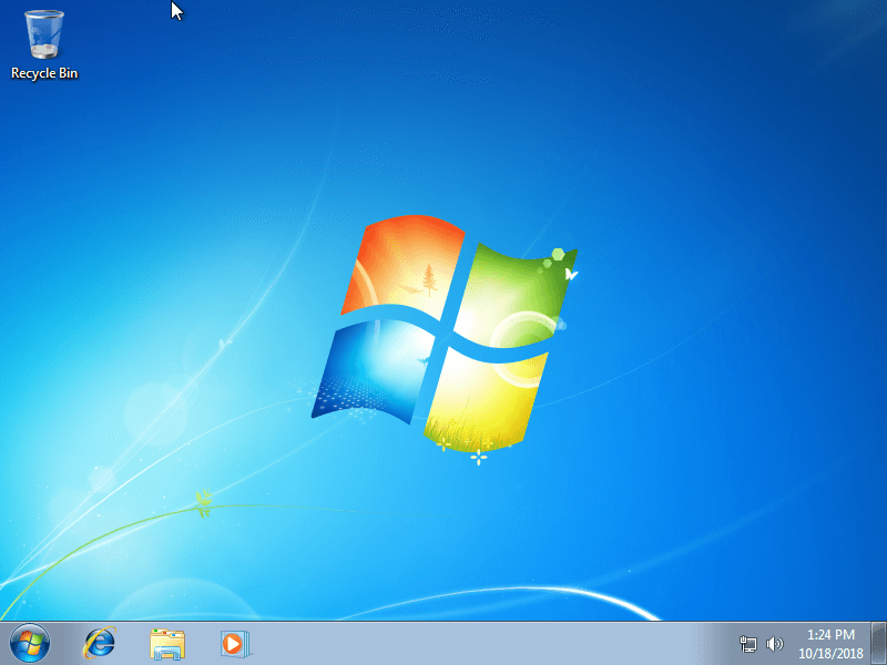 desktop windows 7 professional 64 bit